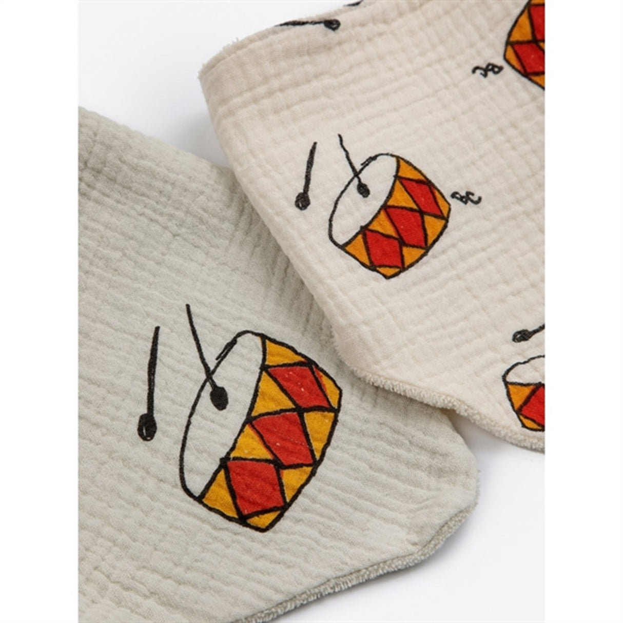 Bobo Choses Baby Play The Drum Hagesmække Offwhite