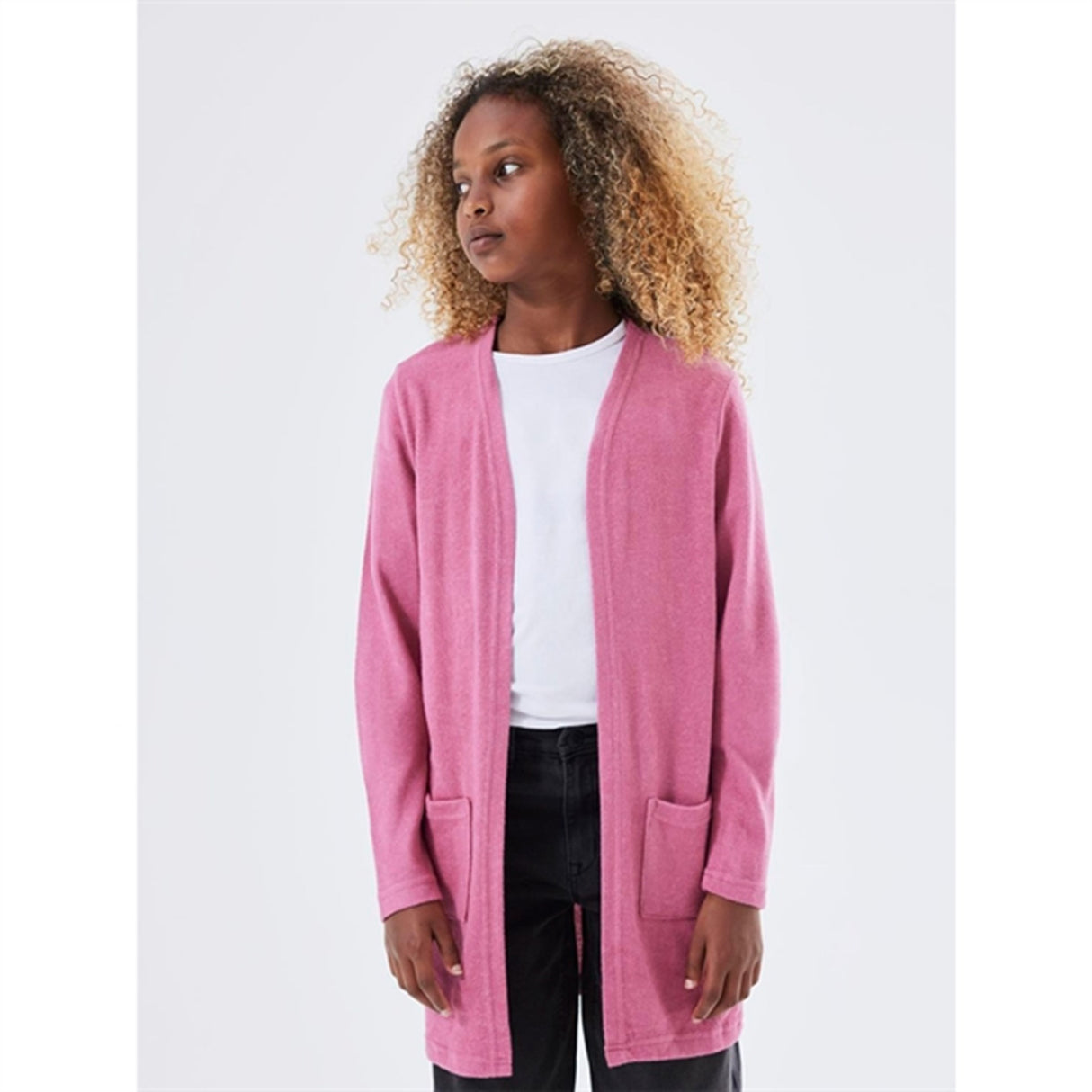 Name it Rose Wine Victi Strik Cardigan Noos