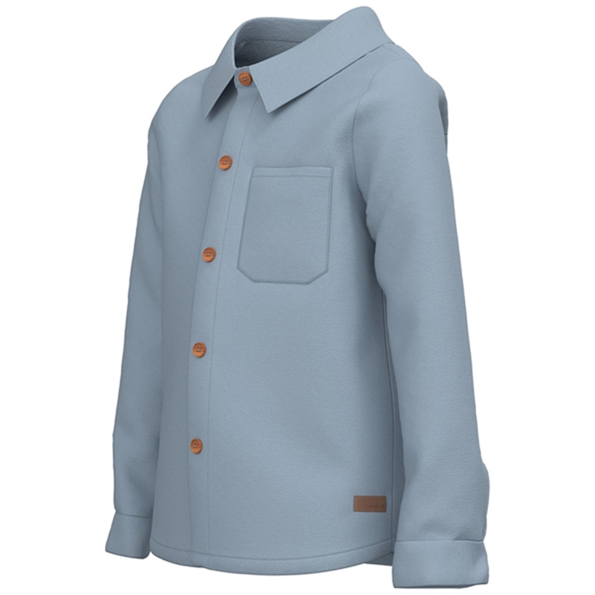 Name it Dusty Blue Folke Jersey Skjorte