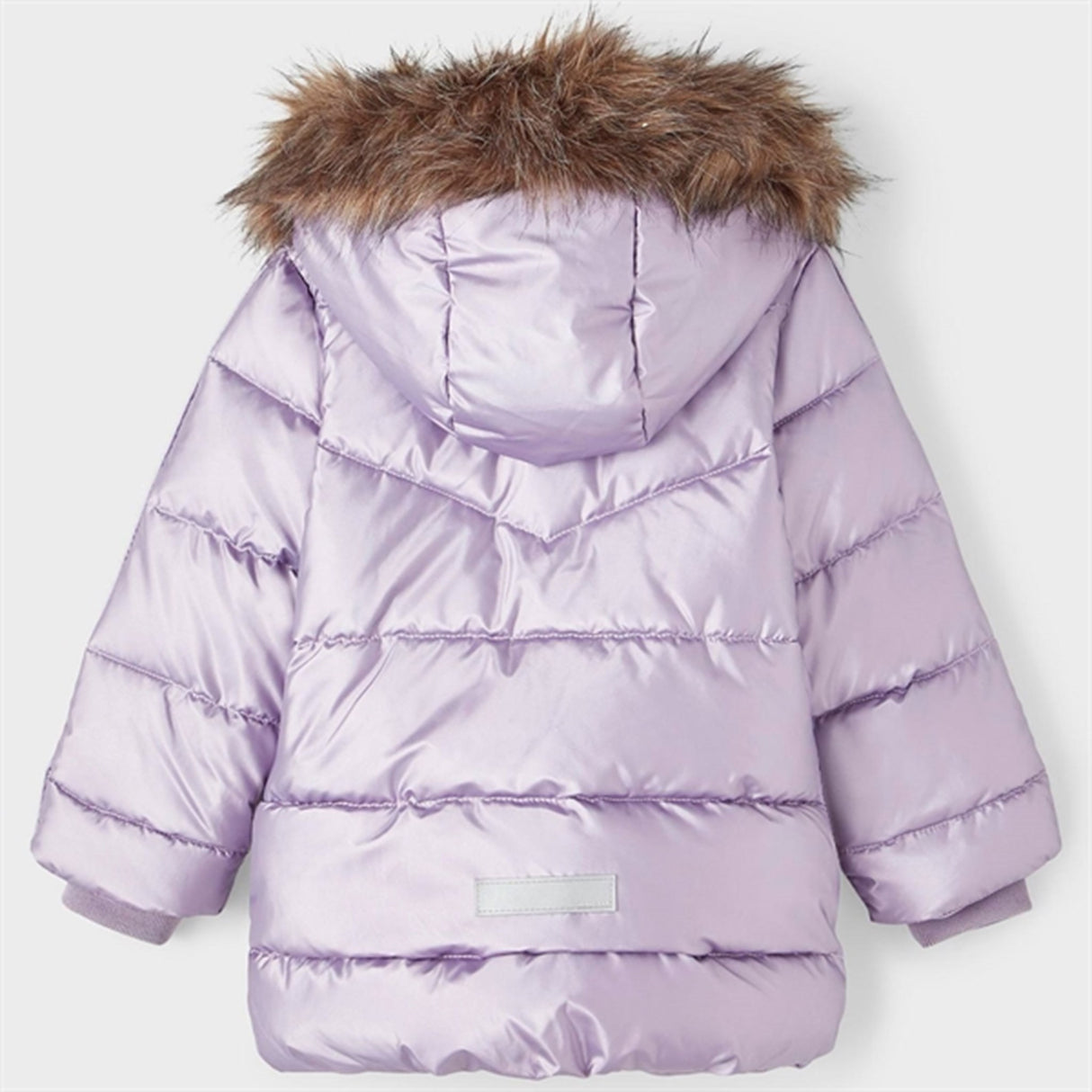 Name it Lavender Gray Maggy Puffer Jakke