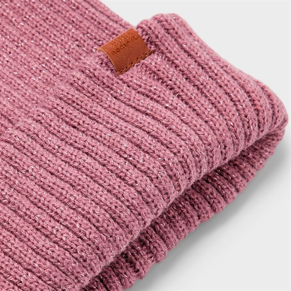 Name it Wistful Mauve Milan Glitter Strik Beanie
