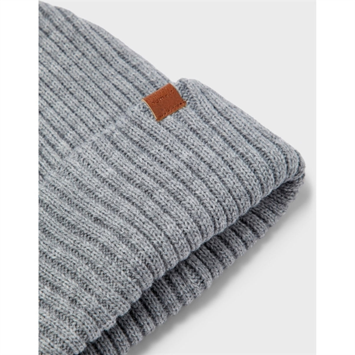 Name it Grey Melange Milan Strik Beanie