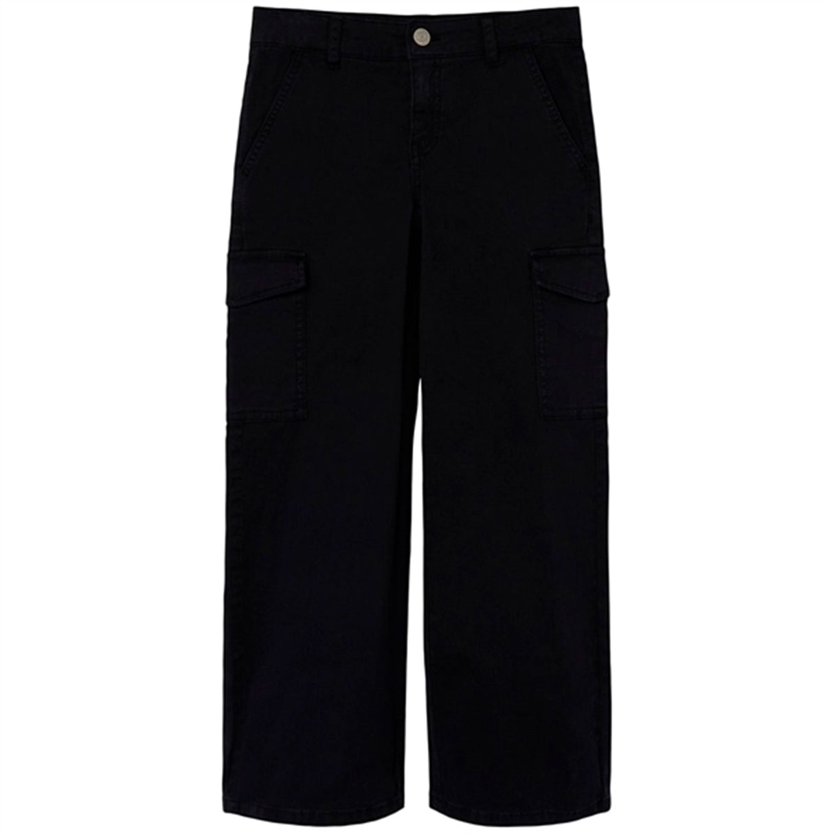 Name it Black Rose Wide Twill Cargo Bukser Noos