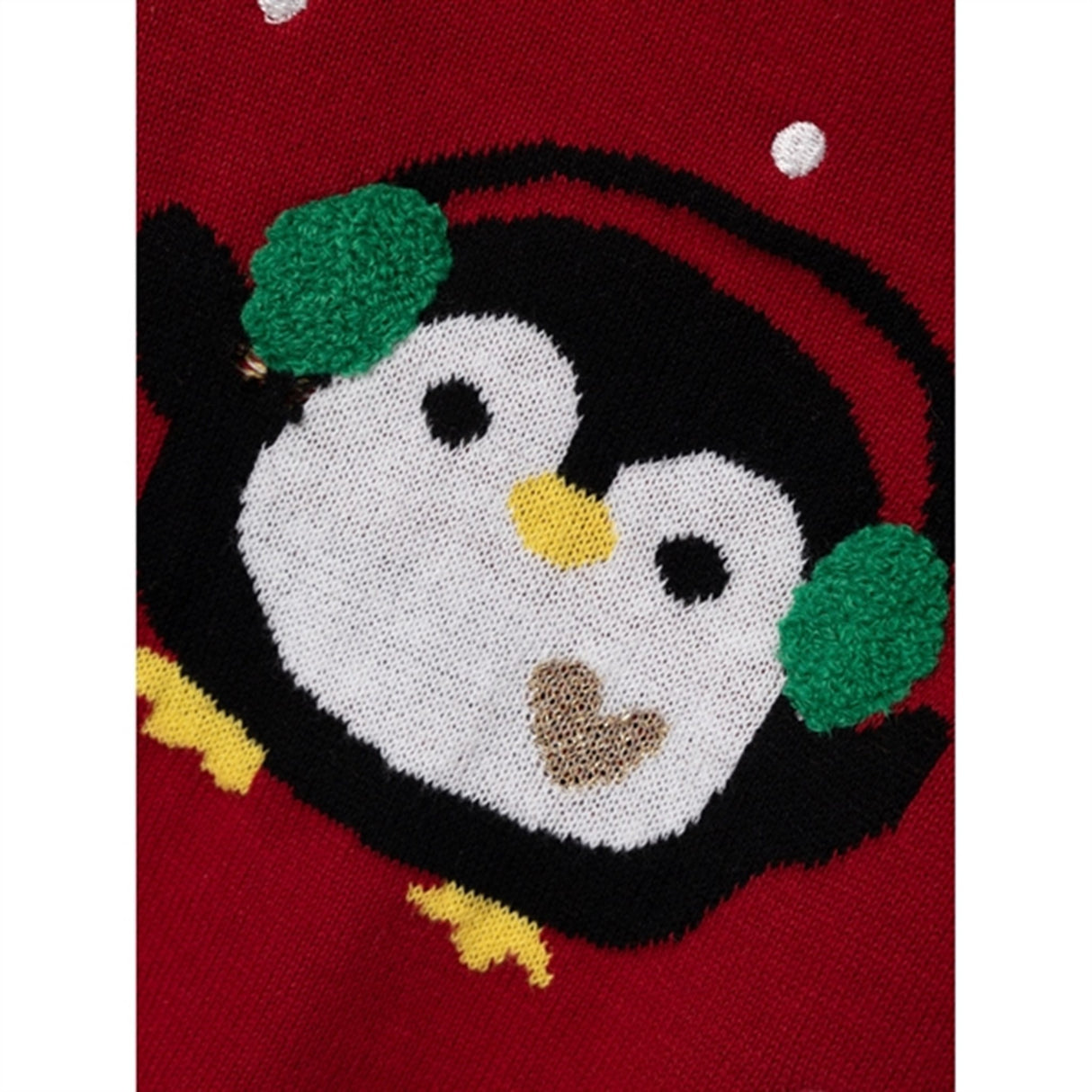 Name it Jester Red Radeer Striktrøje