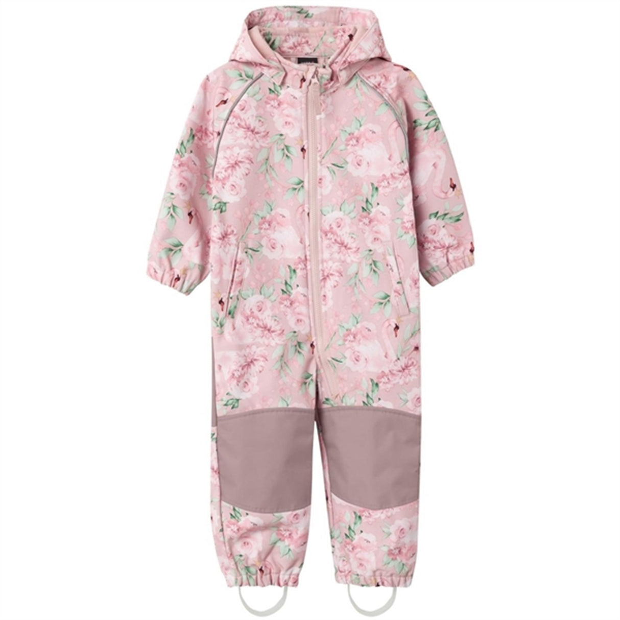 Name it Burnished Lilac Alfa08 Softshell Flyverdragt Swan