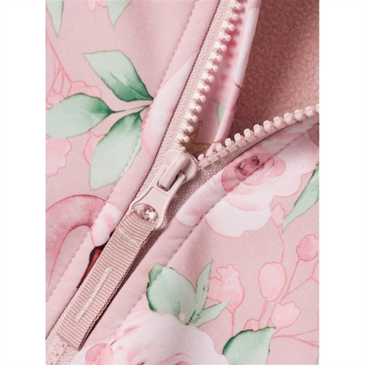 Name it Burnished Lilac Alfa08 Softshell Flyverdragt Swan