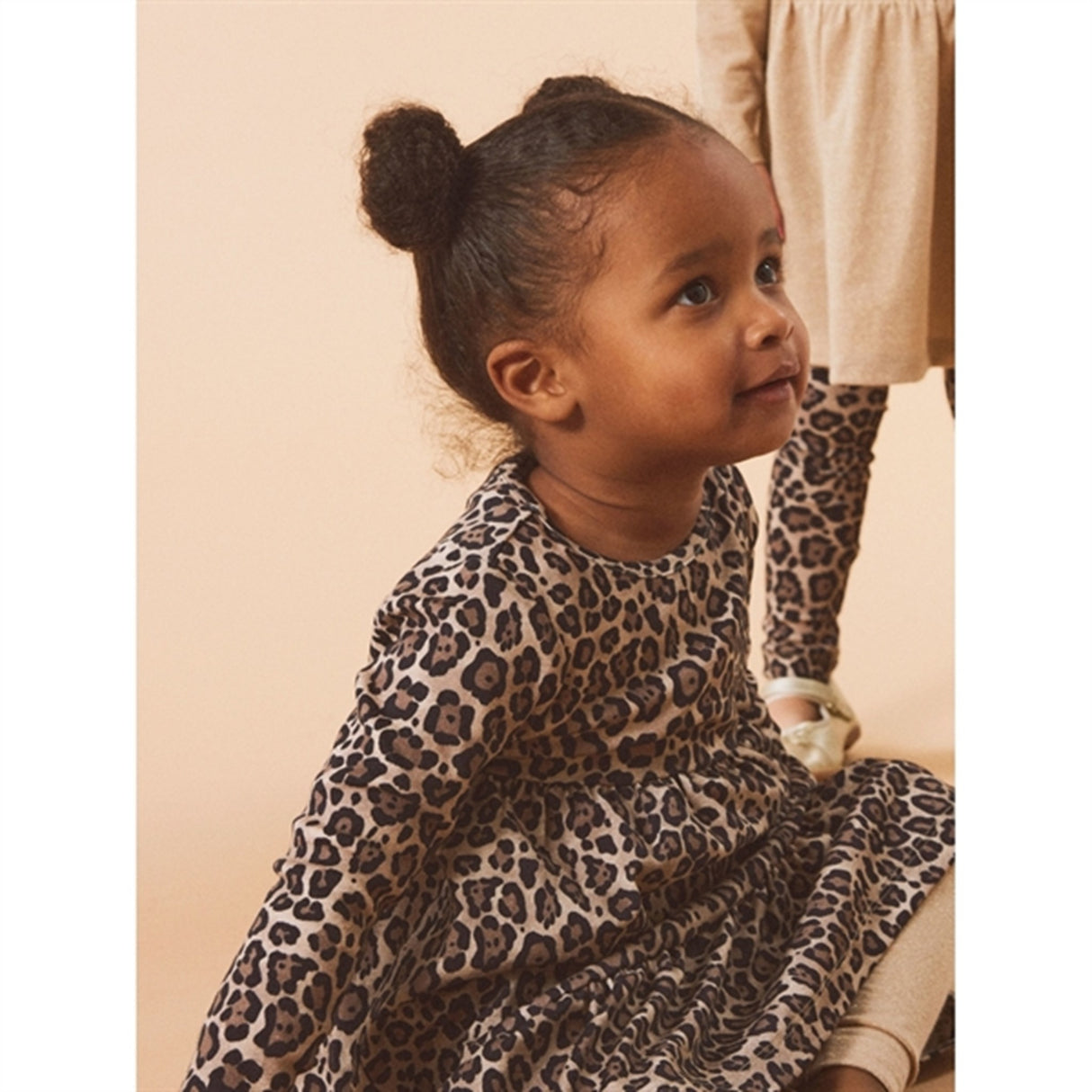 Name it Oxford Tan Sys Kjole