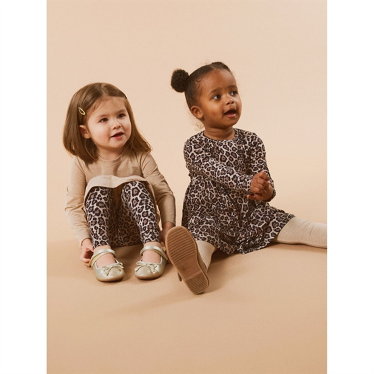 Name it Oxford Tan Sys Kjole