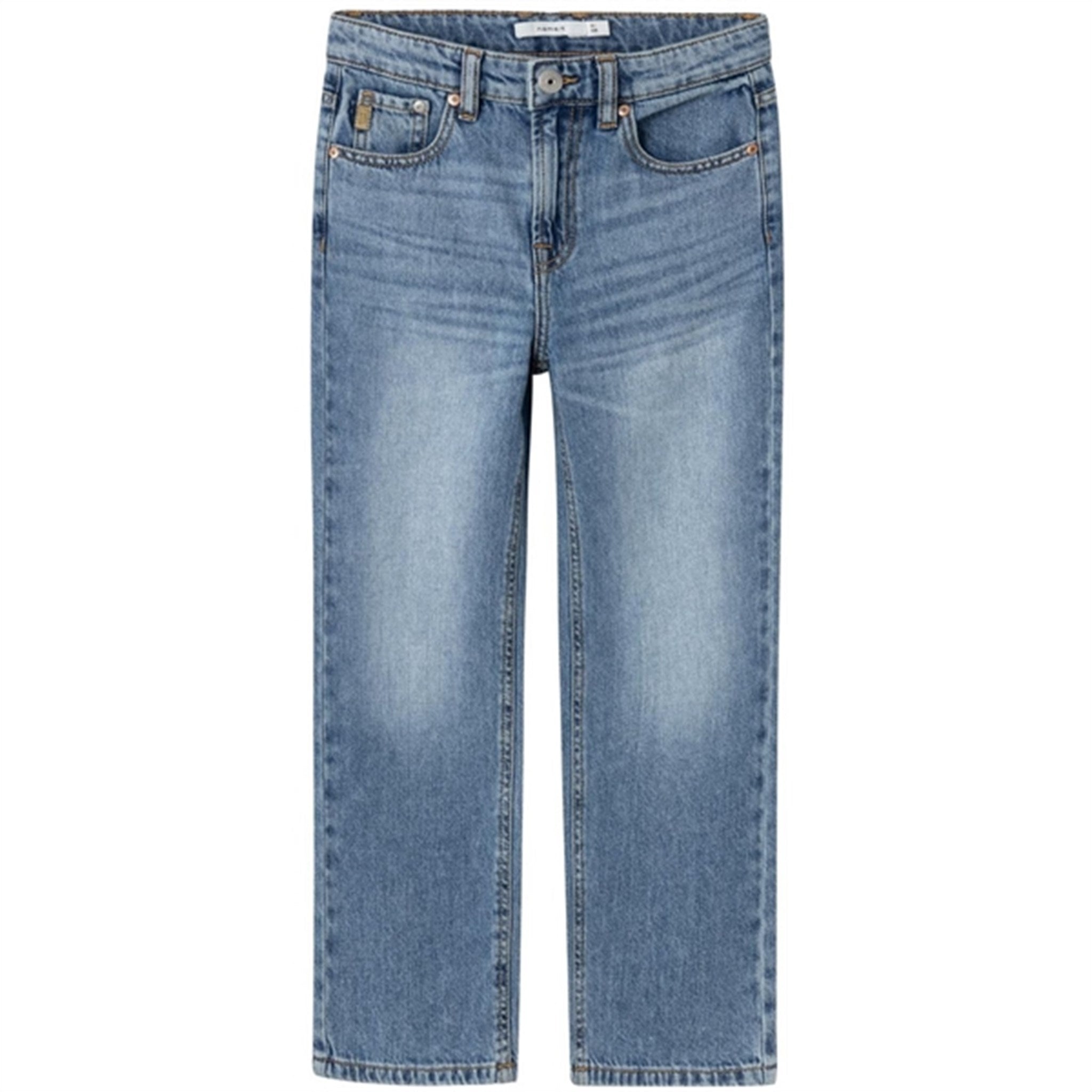 Name it Medium Blue Denim Ryan Straight Jeans Noos