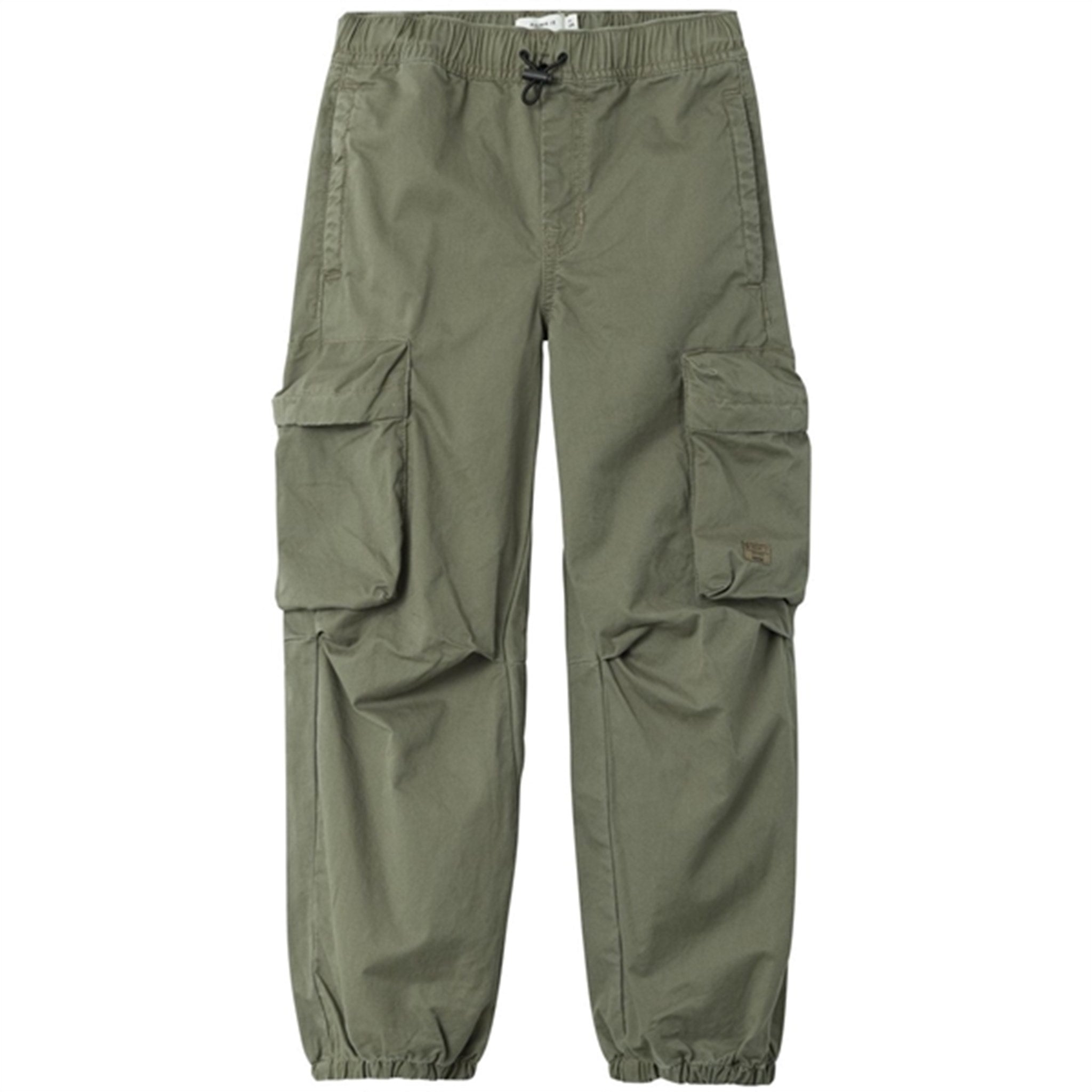 Name it Dusty Olive Ben Parachute Twill Bukser Noos