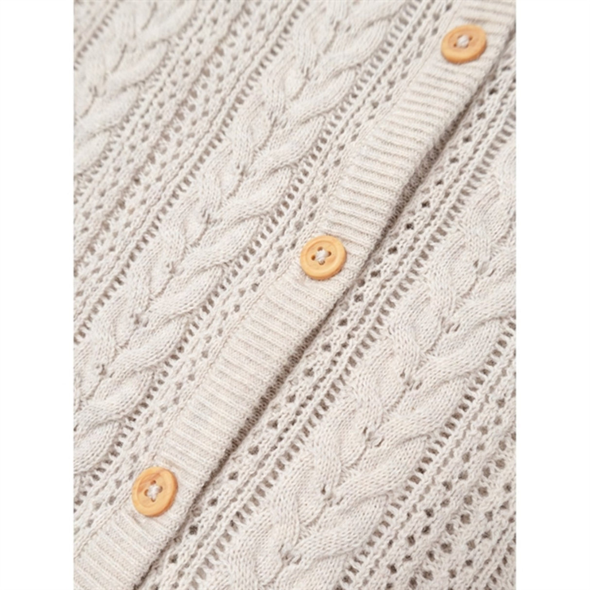 Name it Peyote Melange Bepil Strik Cardigan