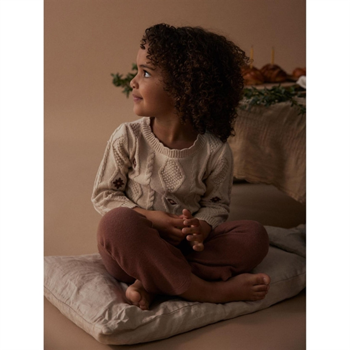 Lil'Atelier Fog Tila Strik Bluse