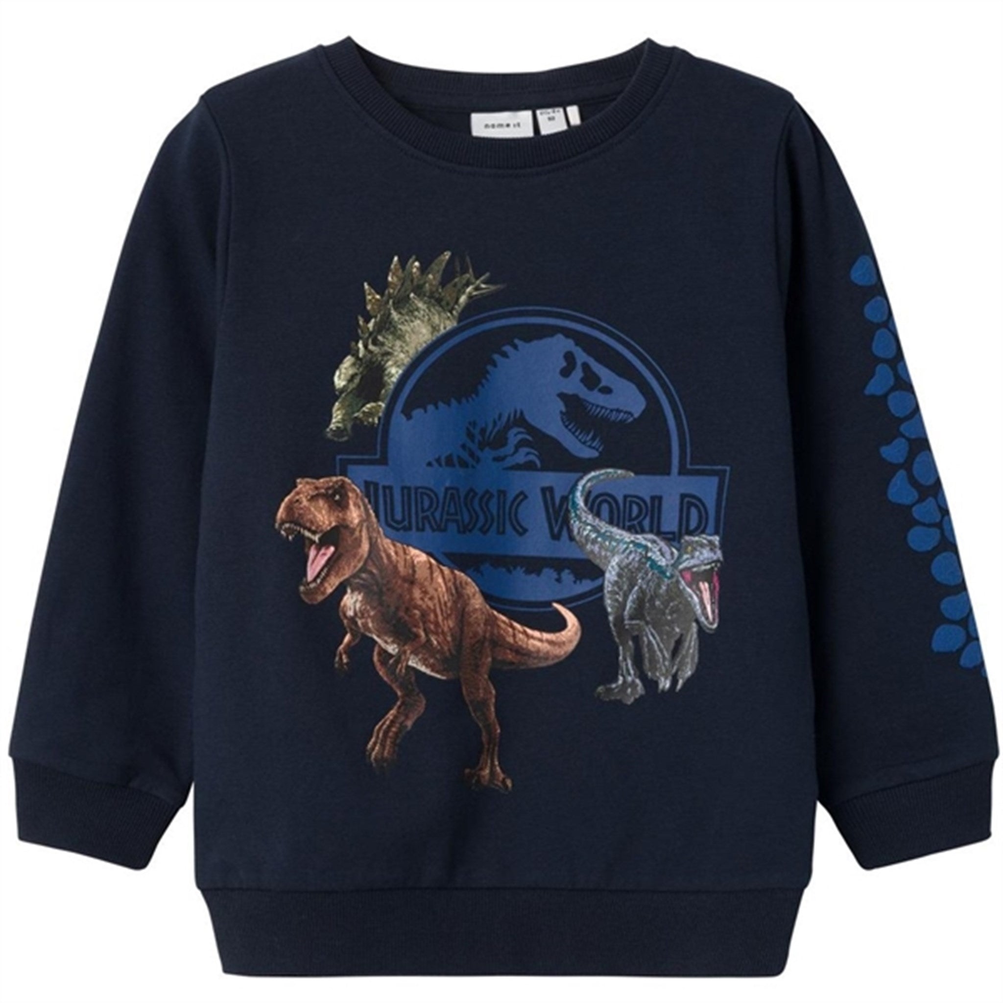 Name it Dark Sapphire Falk Jurassic Sweatshirt