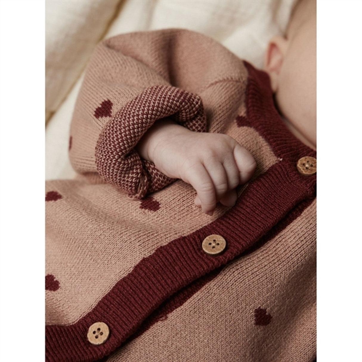 Lil'Atelier Nougat Saran Strik Cardigan