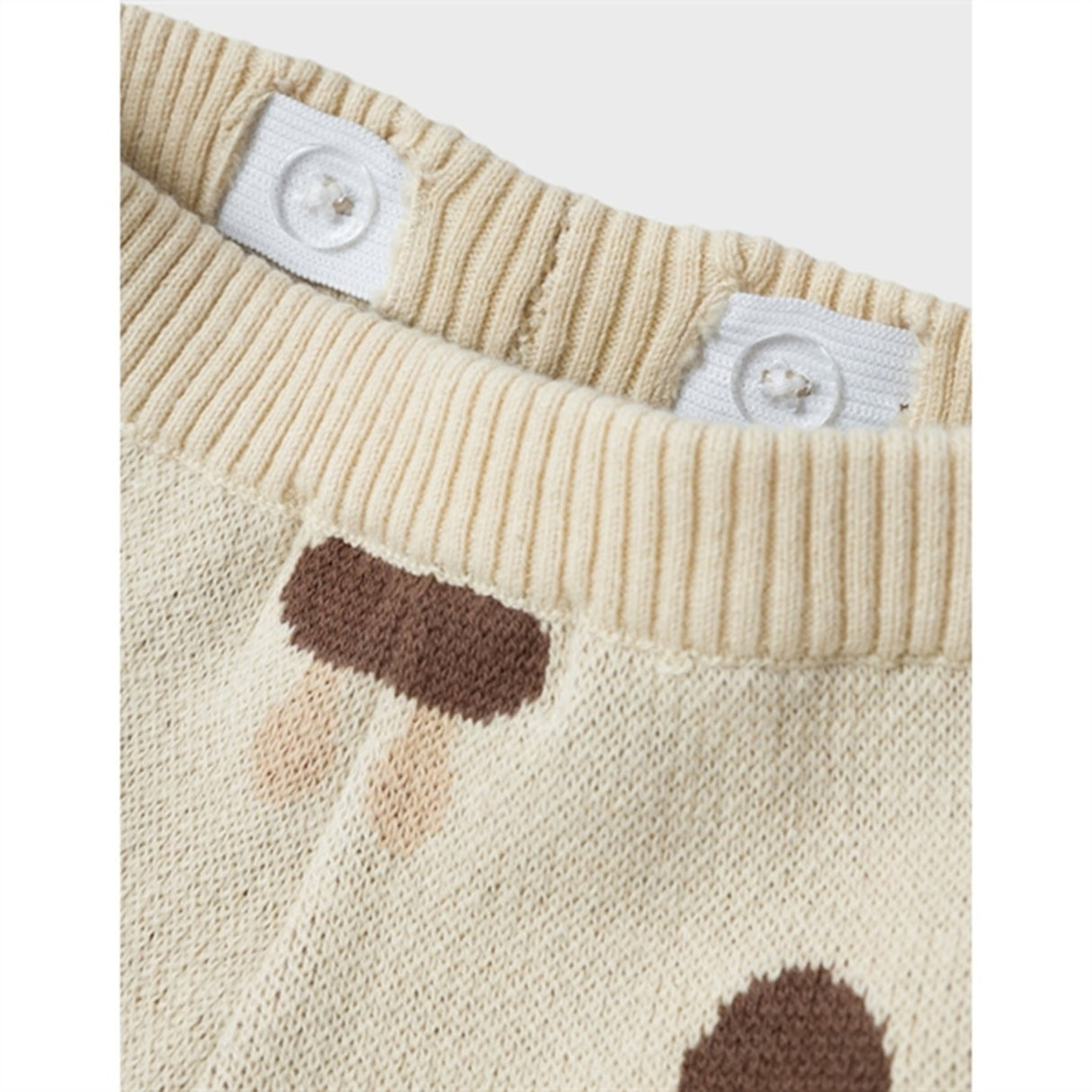 Lil'Atelier Wood Ash Saran Strik Bukser