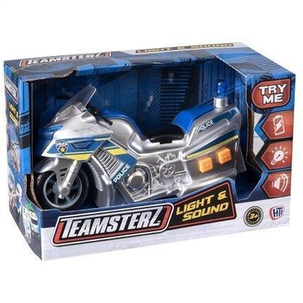 Teamsterz Small L&S Politi Motorcykel Assorteret