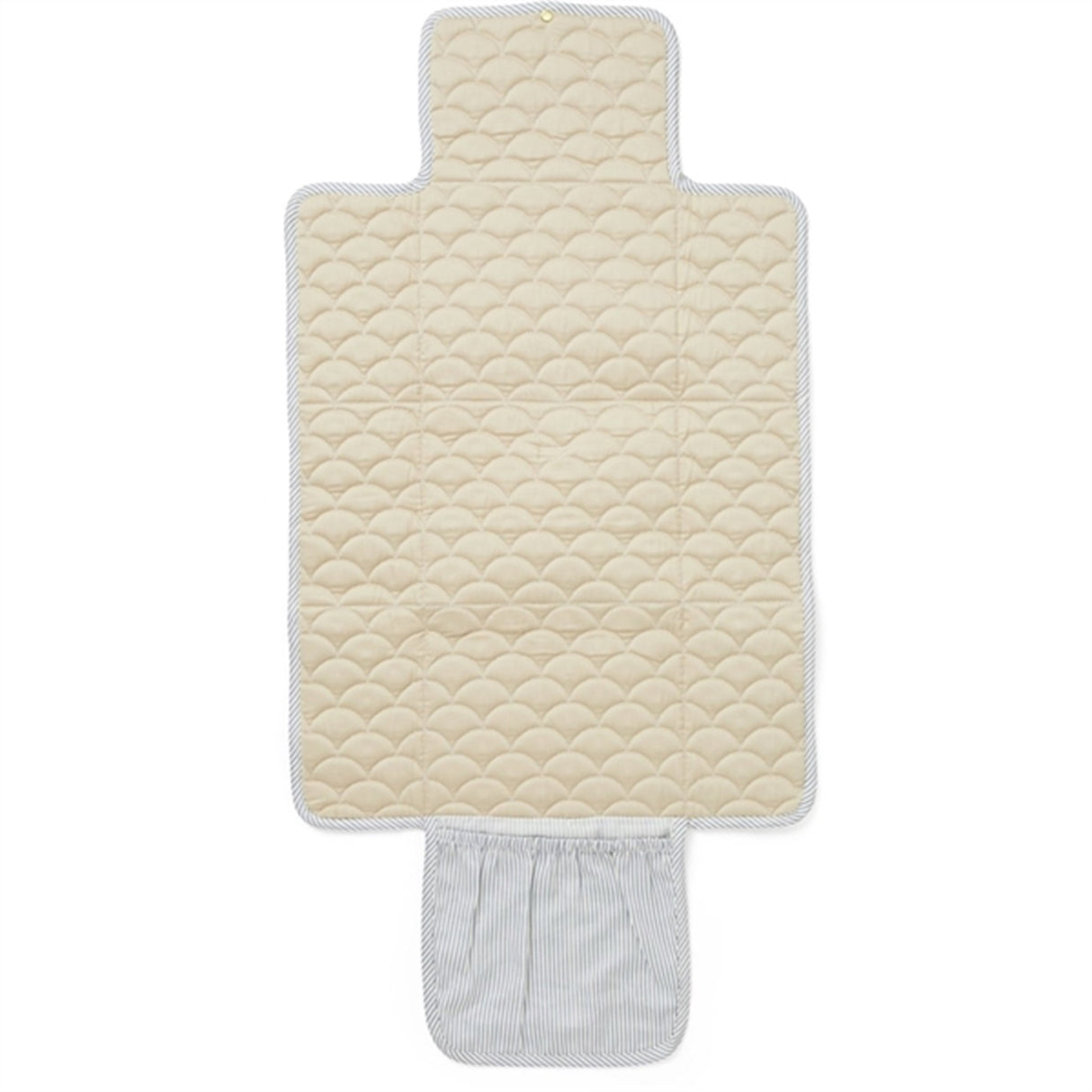 Cam Cam Copenhagen Pusleunderlag Classic Stripes Blue, Praline