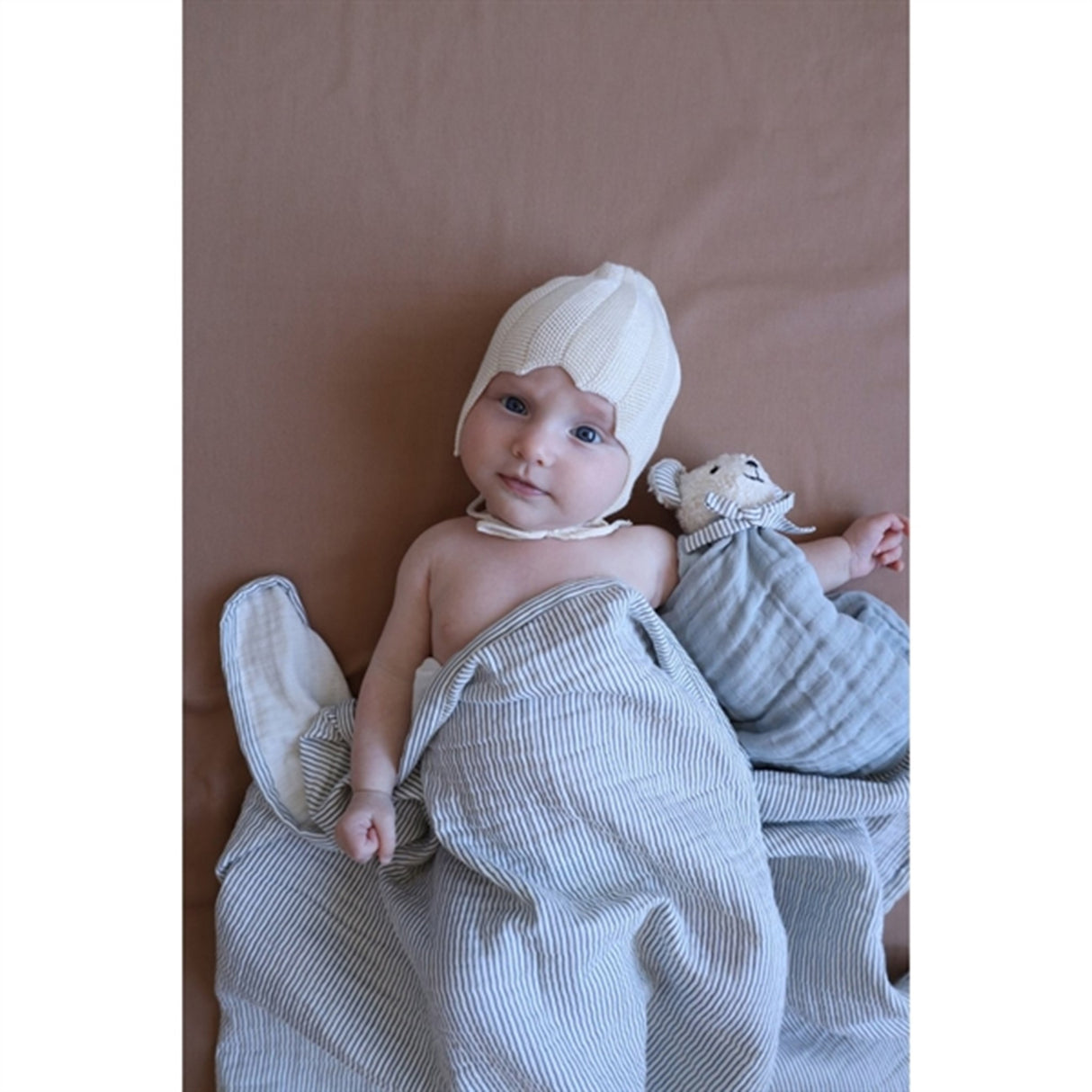 Cam Cam Copenhagen Muslin Tæppe Classic Stripes Blue