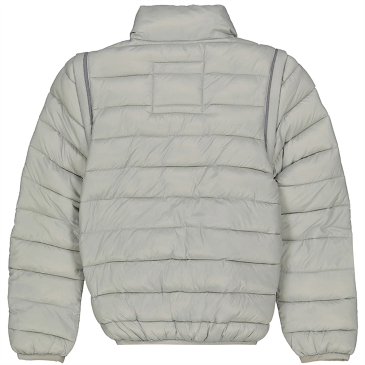 Mikk-Line Nylon puffer 2i1 Jakke Neutral Gray