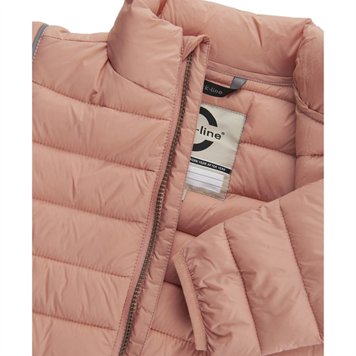 Mikk-Line Nylon puffer 2i1 Jakke Tawny Brown