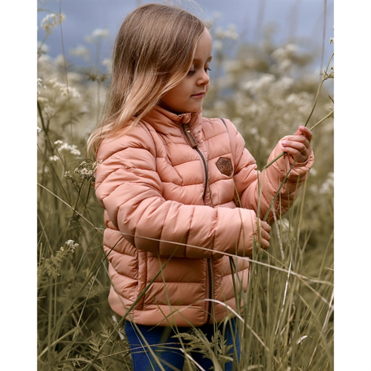 Mikk-Line Nylon puffer 2i1 Jakke Tawny Brown