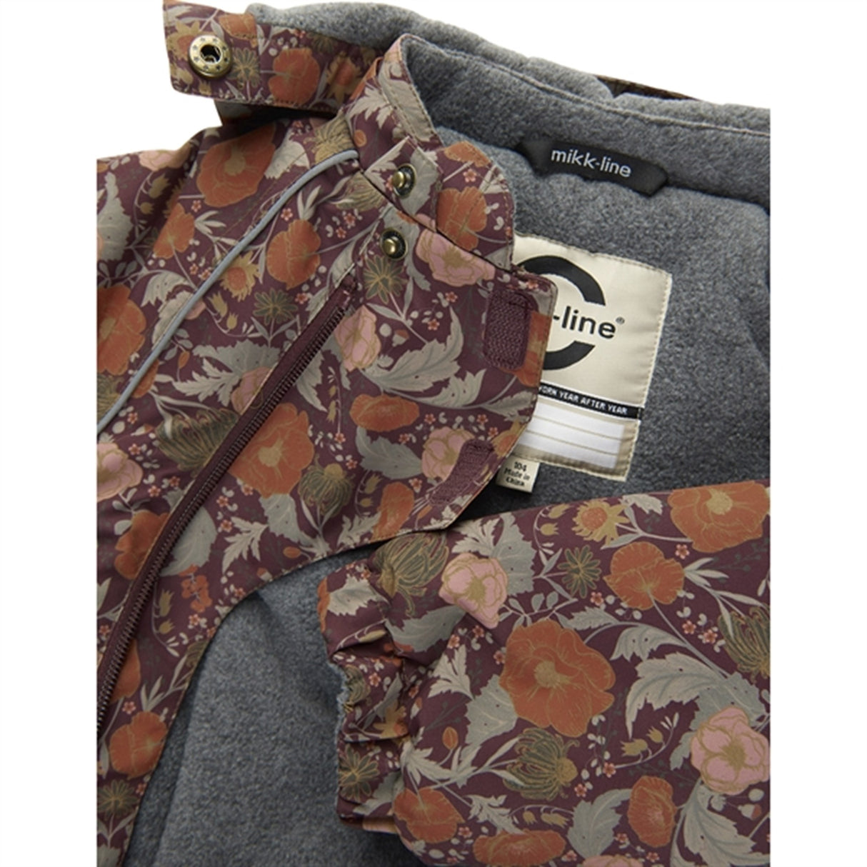 Mikk-Line Baby Flyverdragt Decadent Chocolate