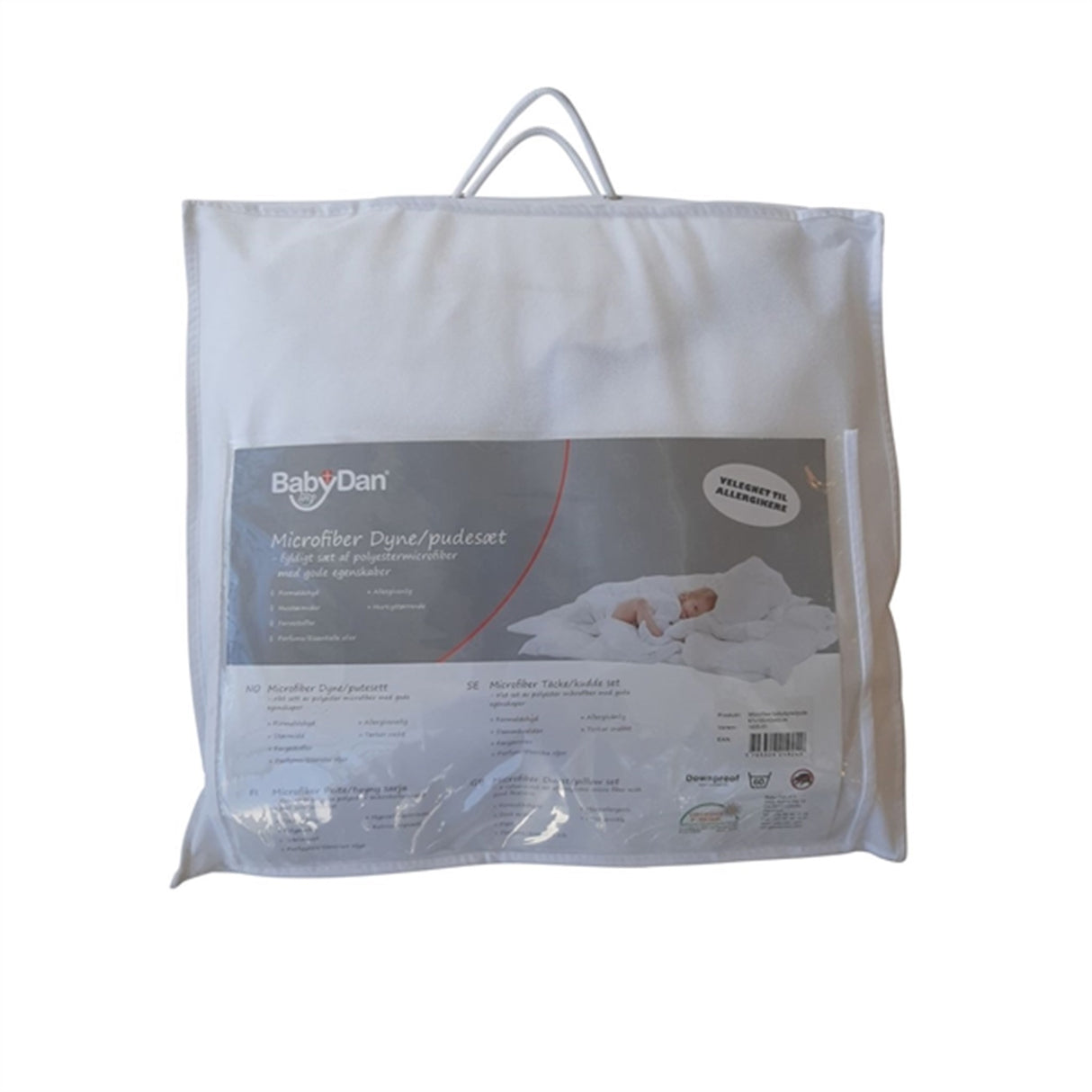 BabyDan Heart Mikrofiber Babydyne & Pude DK