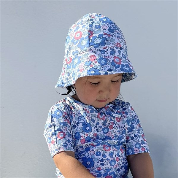 Petit Crabe Betsy B Luna Boatneck Badebluse Liberty© fabric