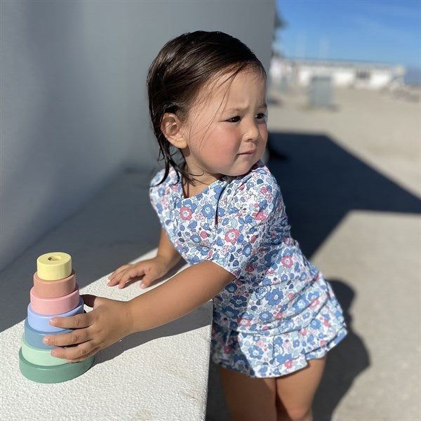 Petit Crabe Betsy B Luna Boatneck Badebluse Liberty© fabric