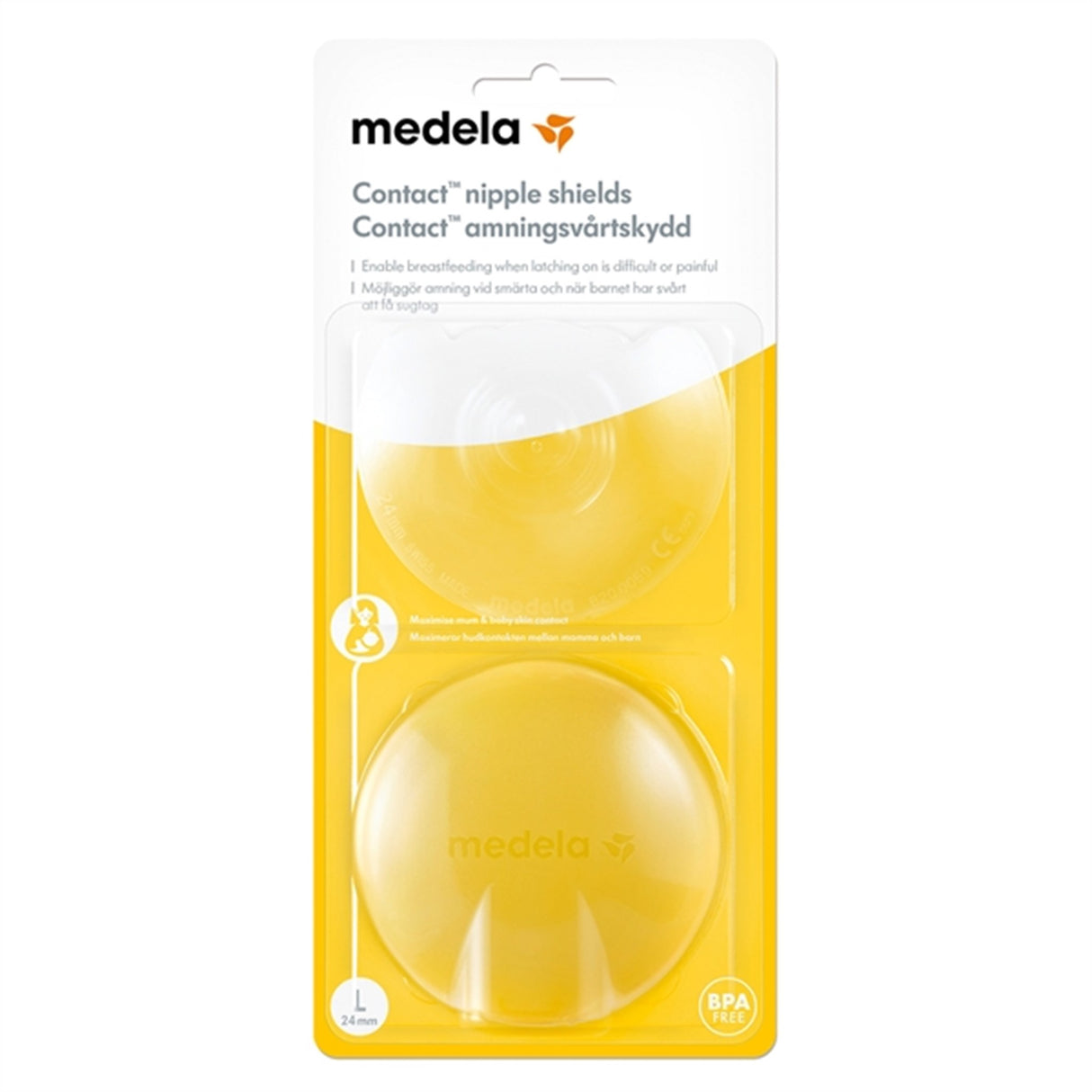 medela Contact Ammebrikker 24mm 2-Pak