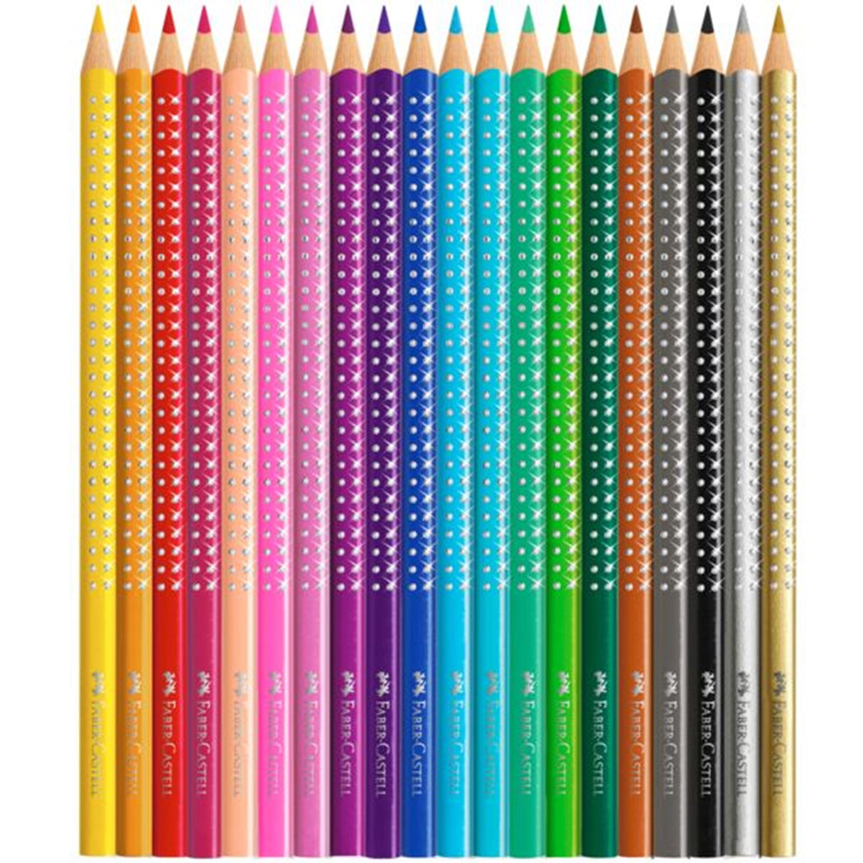 Faber Castell Grip Sparkle 20 Farveblyanter