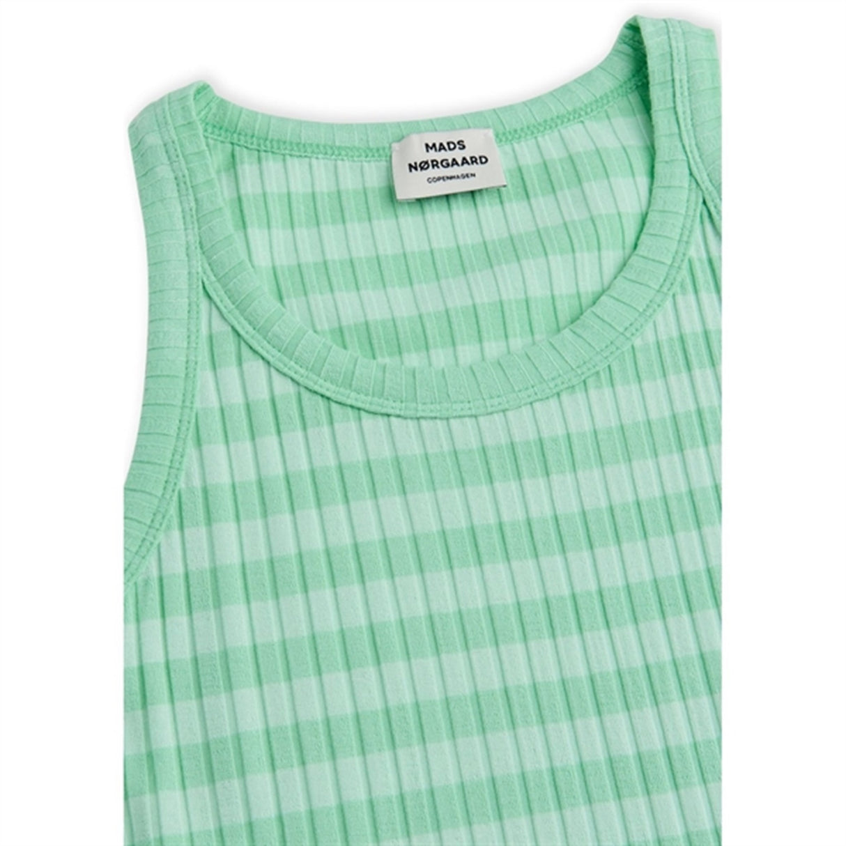 Mads Nørgaard 5x5 Stripe Carinila Bluse Stripe/Cabbage