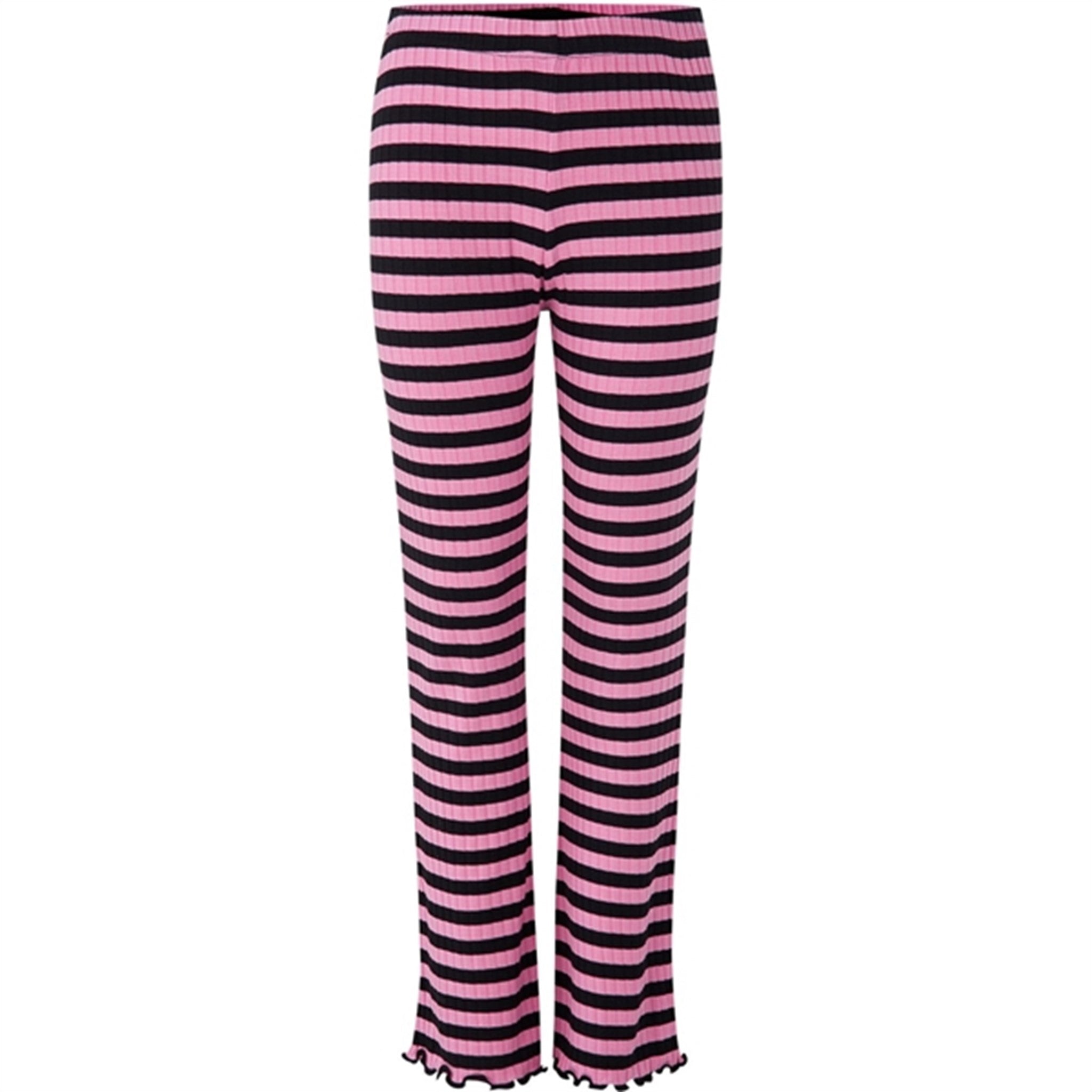 Mads Nørgaard 5x5 Classic Stripe Lala Leggings Stripe/Begonia Pink
