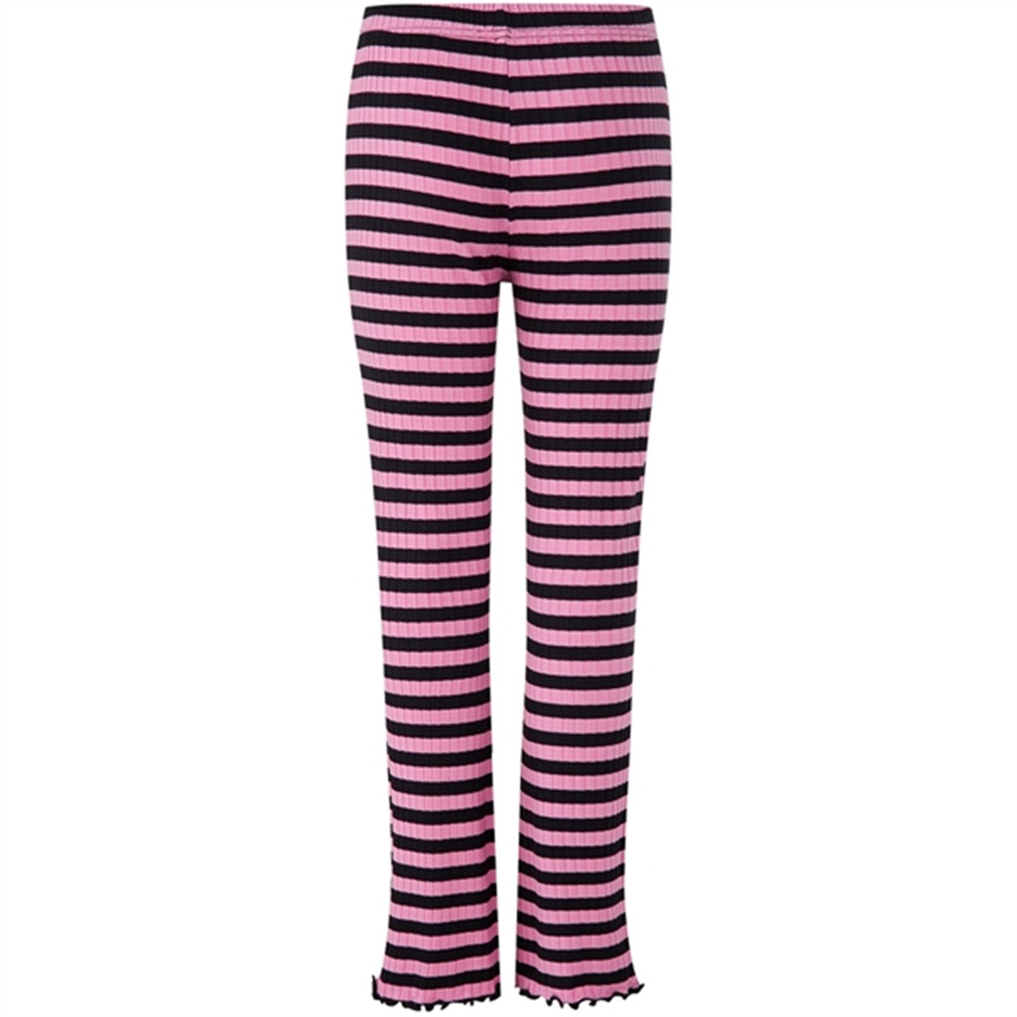 Mads Nørgaard 5x5 Classic Stripe Lala Leggings Stripe/Begonia Pink 4
