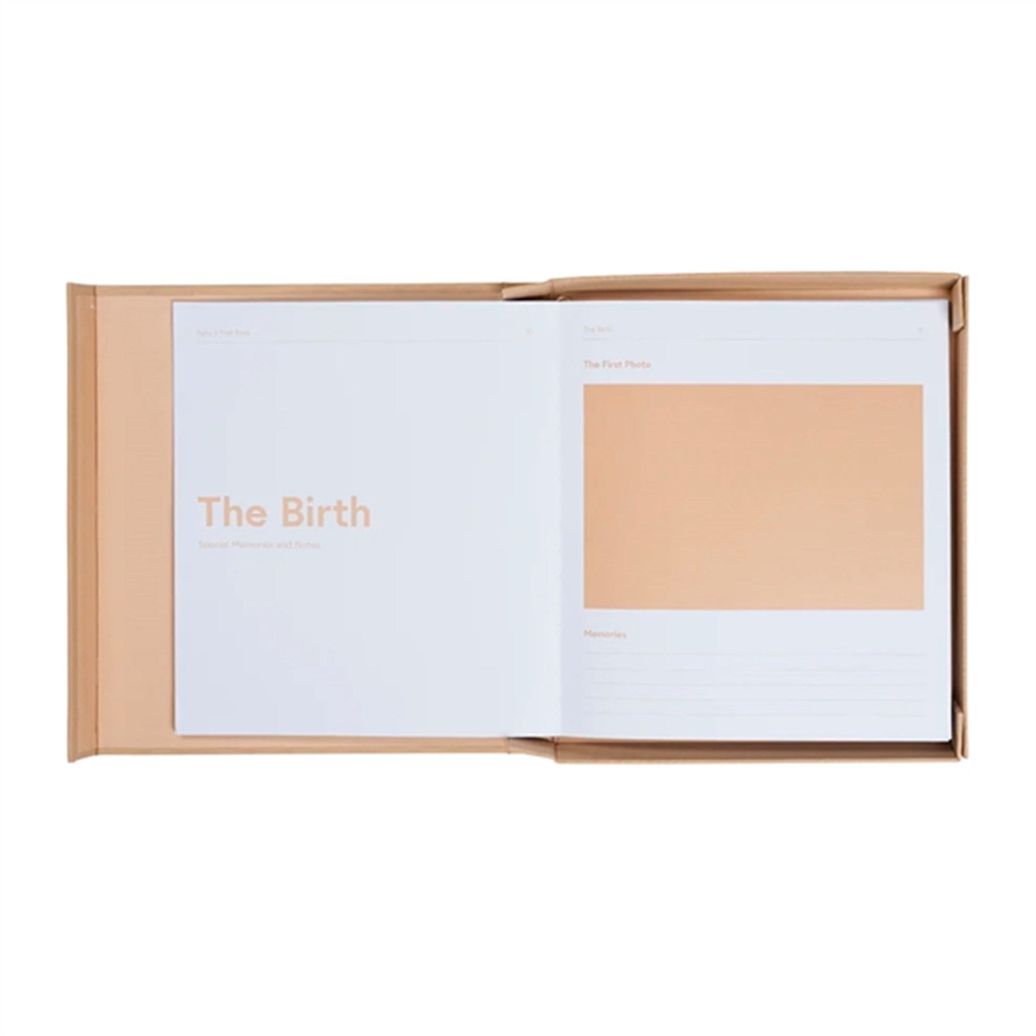 Design Letters Baby's Første Bog Pastel Beige 3