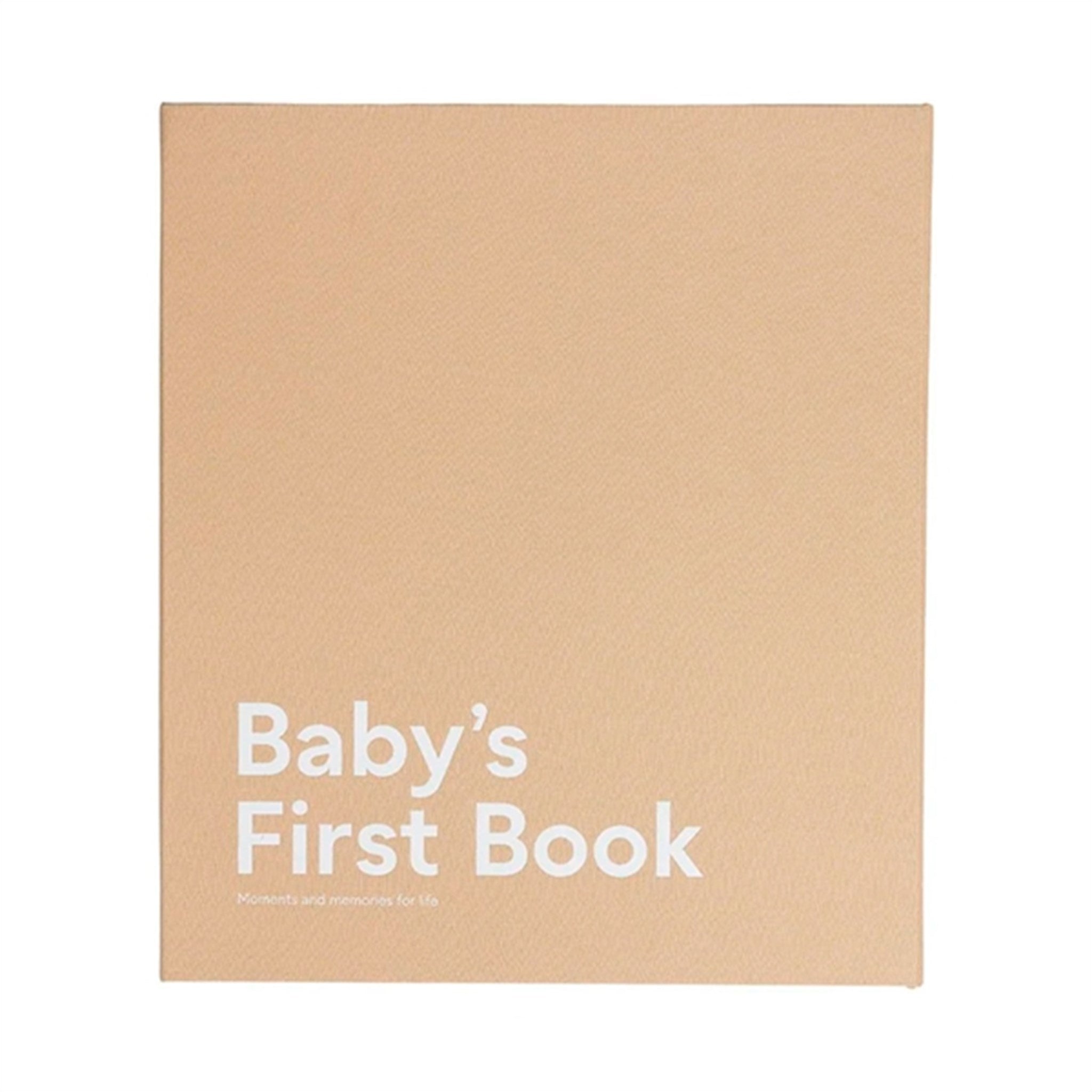 Design Letters Baby's Første Bog Pastel Beige