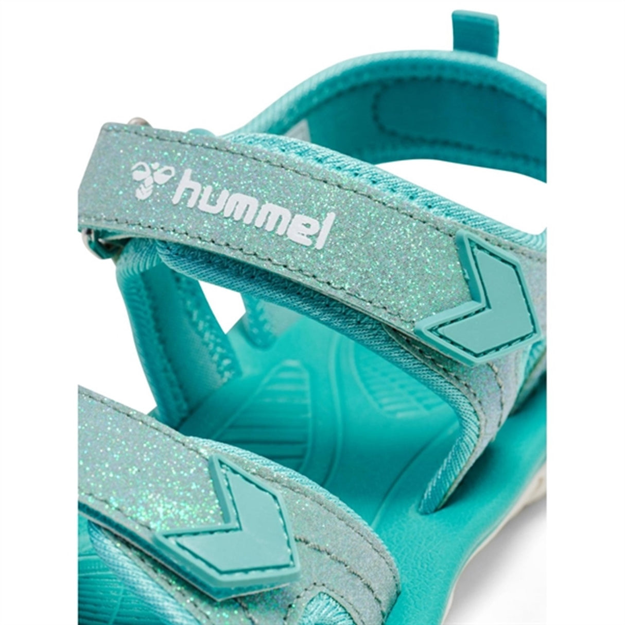 Hummel Sandal Glitter Jr Blue Surf