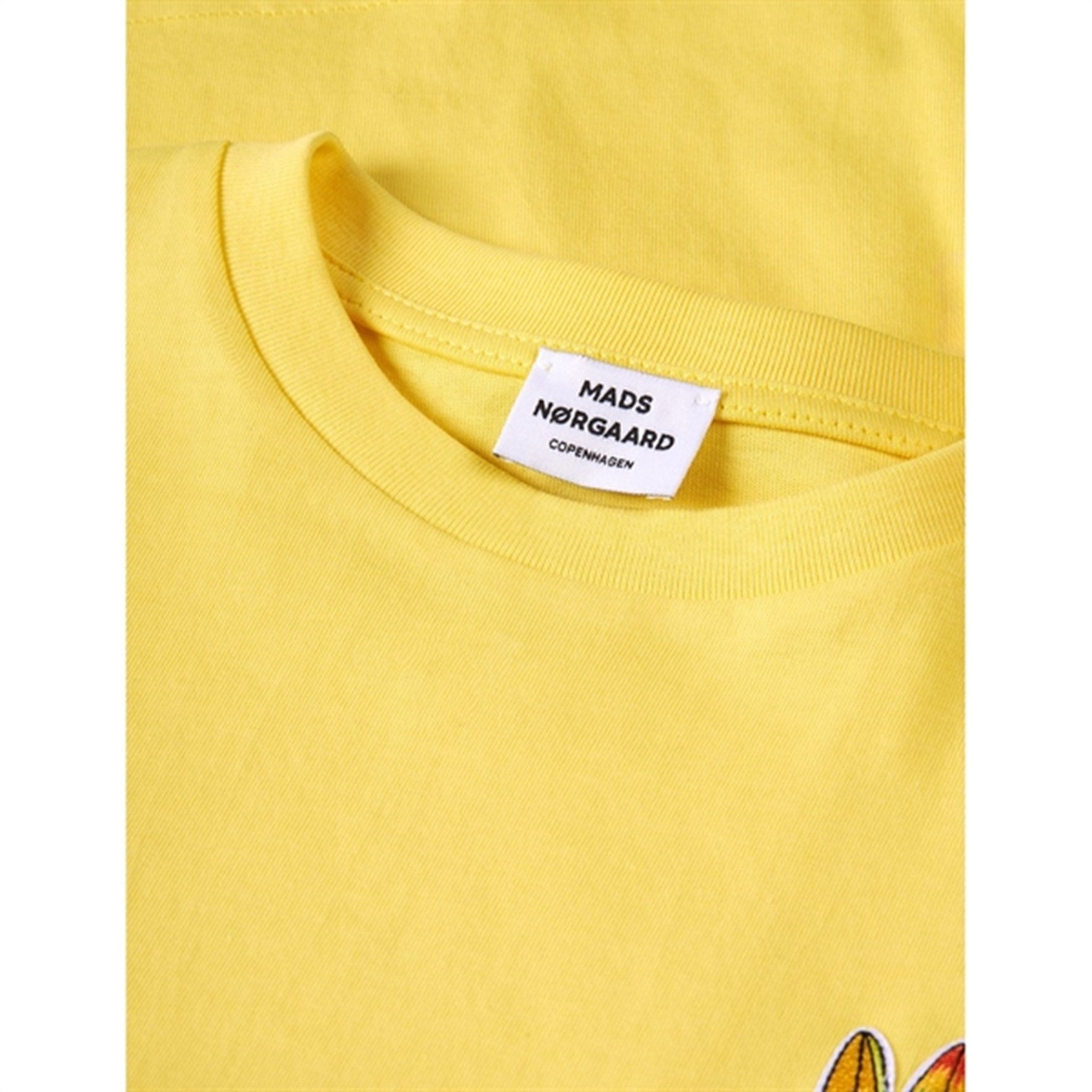 Mads Nørgaard Summer Vibes Thorlino T-Shirt Lemon Zest 3