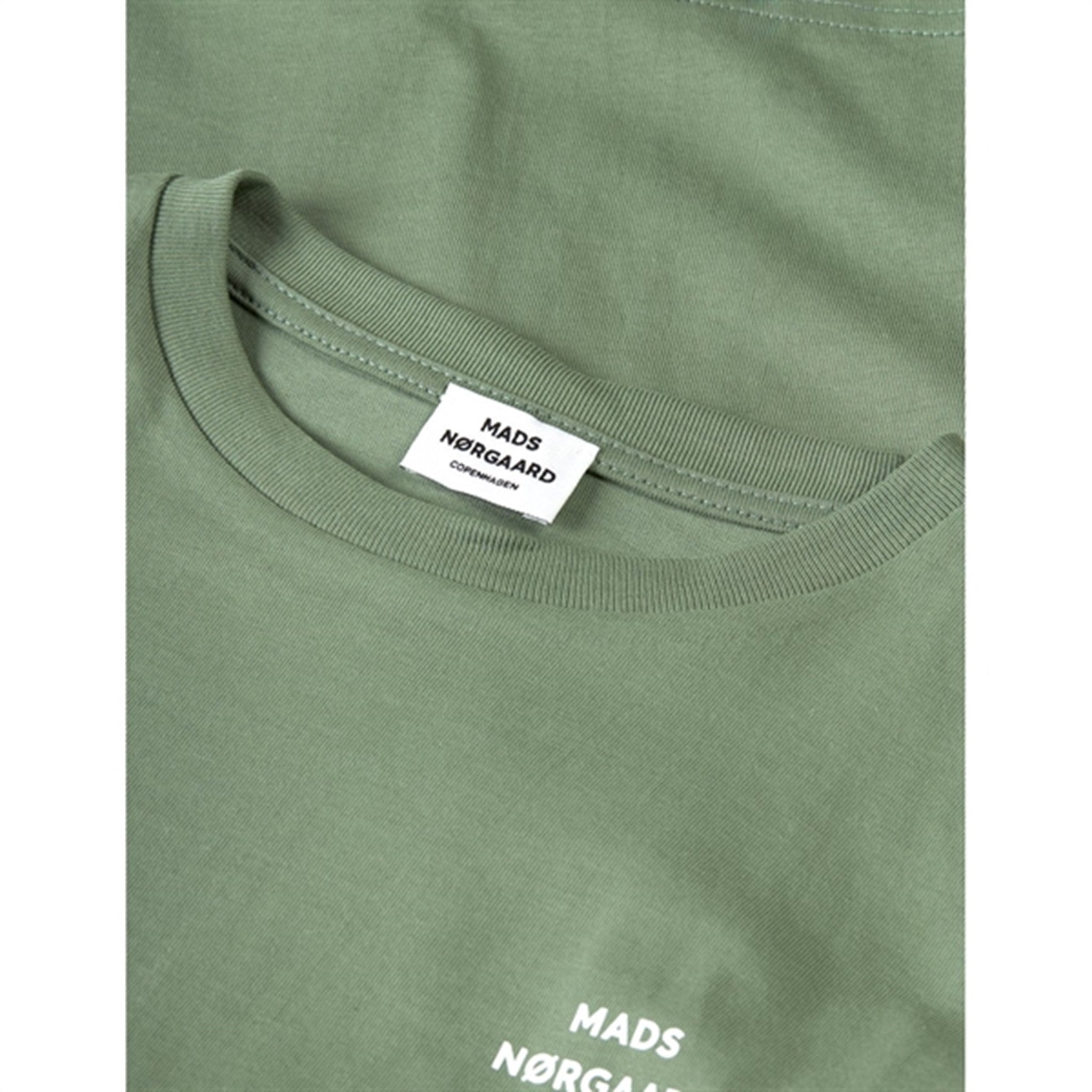 Mads Nørgaard Printed T-Shirt Thorlino T-Shirt Sea Spray 3