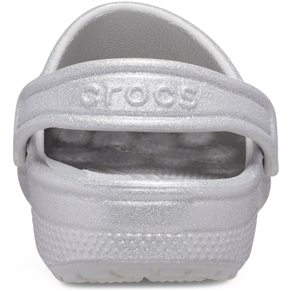 Crocs Classic Glitter Clog Silver Glitter