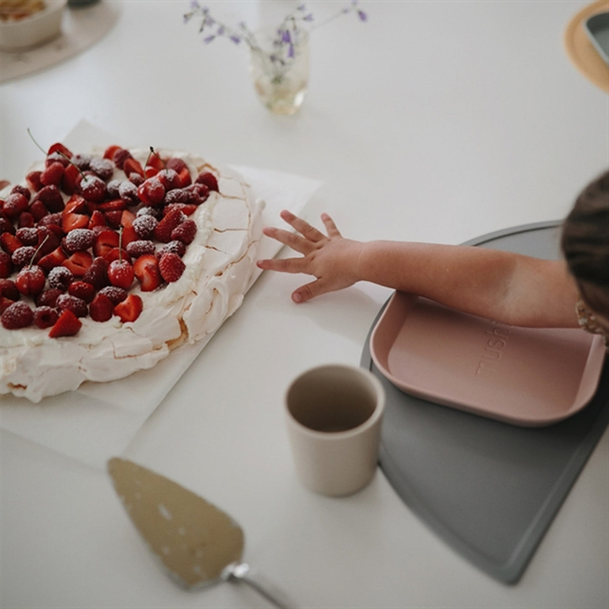 Mushie Kop 2-pak Vanilla