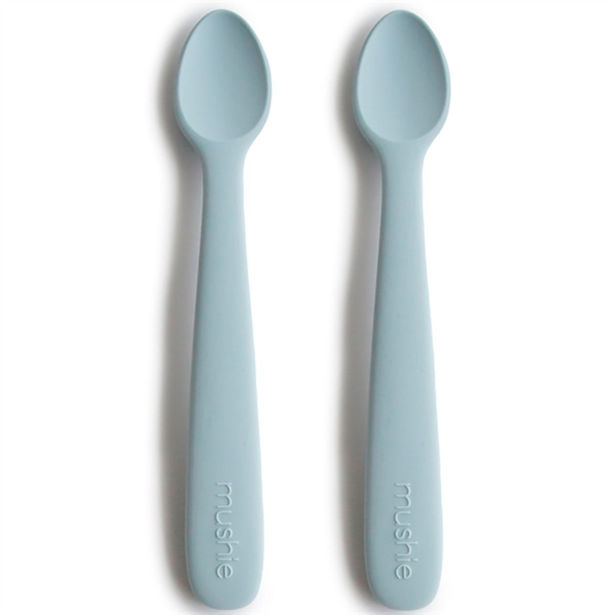 Mushie Silikone Skeer 2-pak Powder Blue