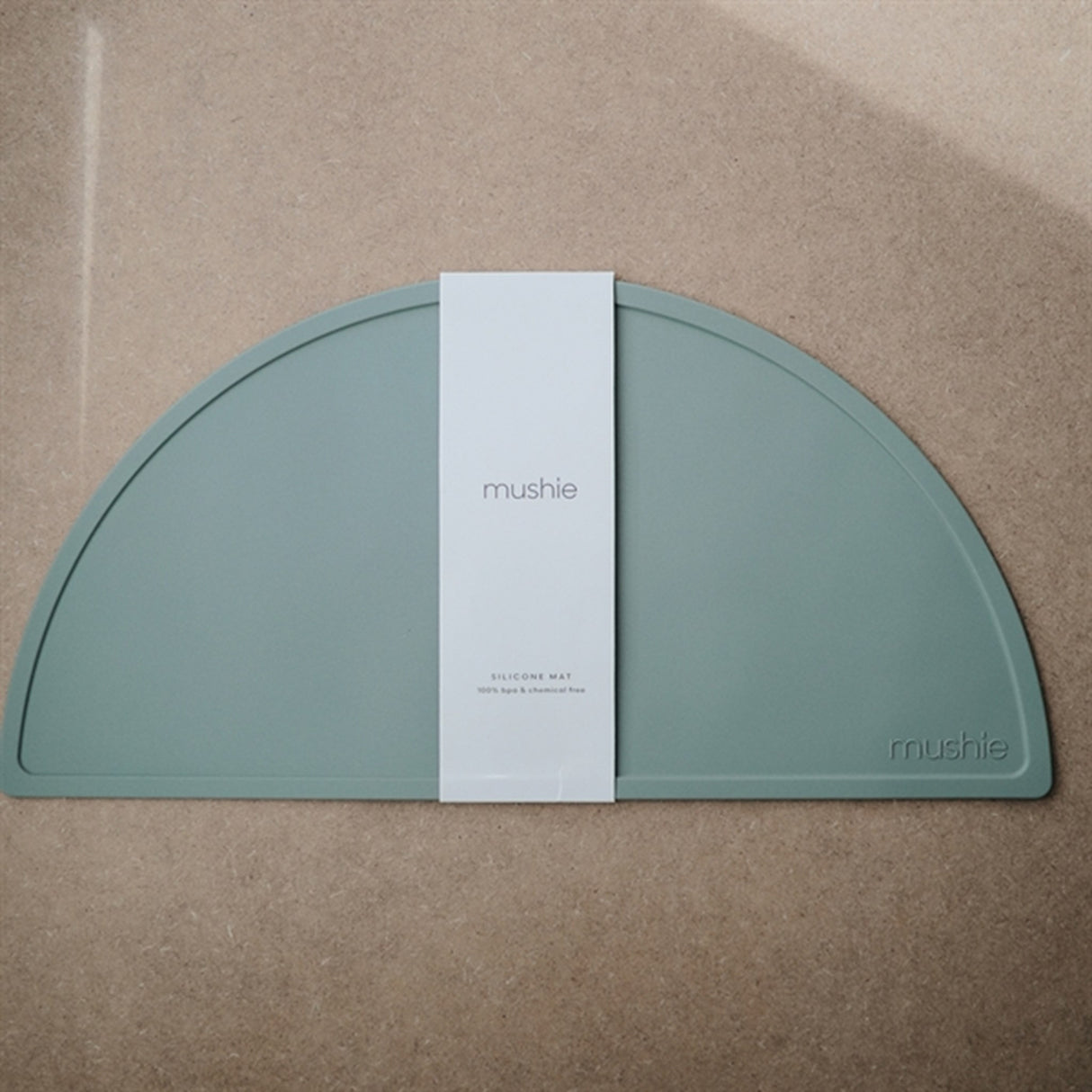 Mushie Silikone Dækkeserviet Cambridge Blue