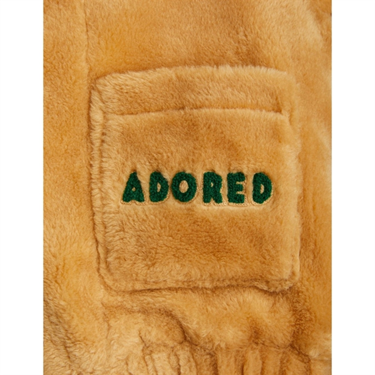 Mini Rodini Adored Faux Fur Jakke Beige