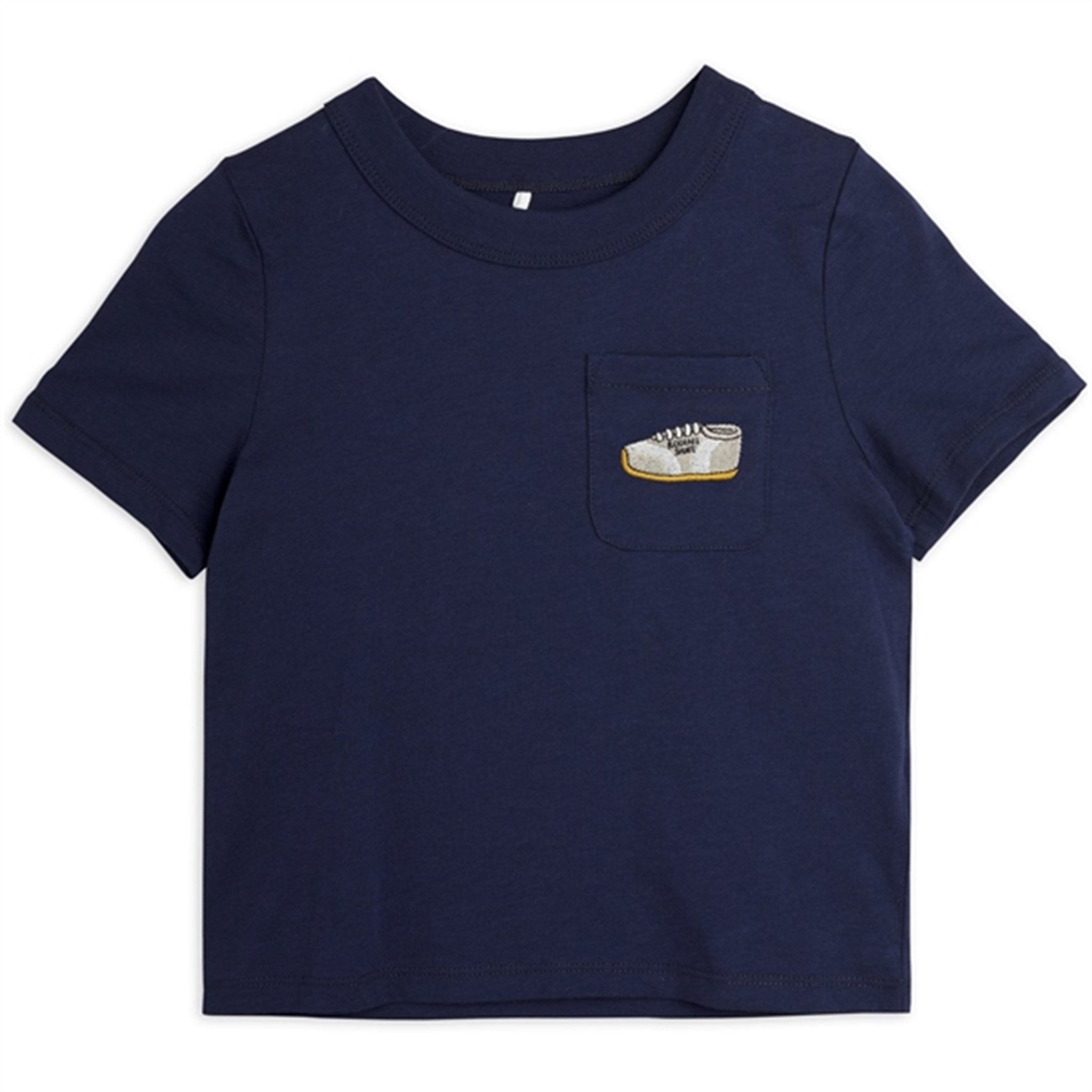 Mini Rodini Blue Jogging Emb T-shirt