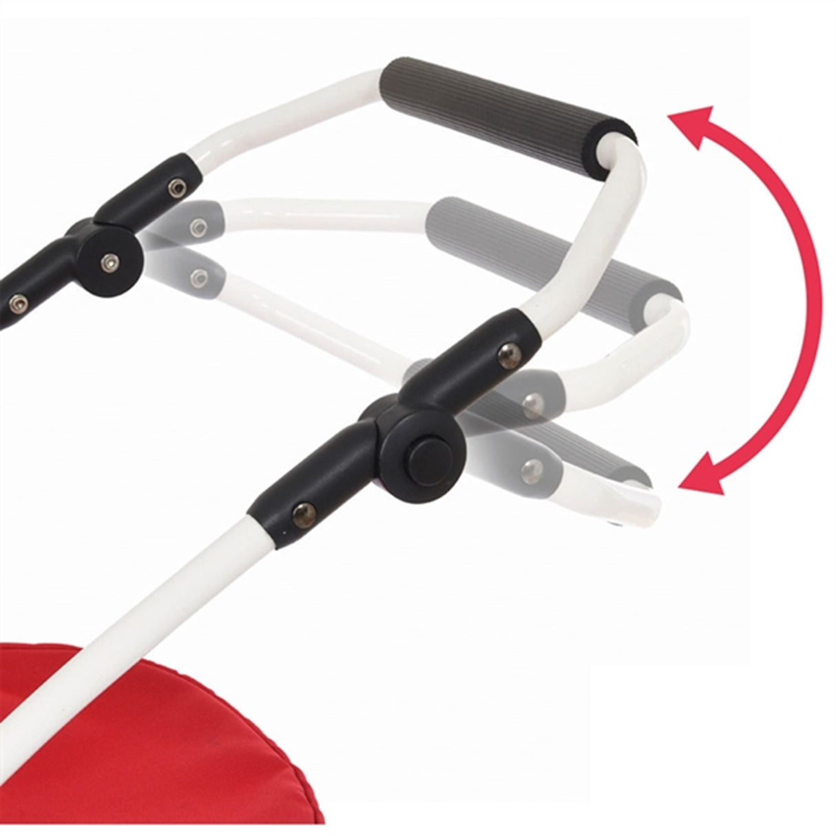 BRIO® Dukkevogn Rød