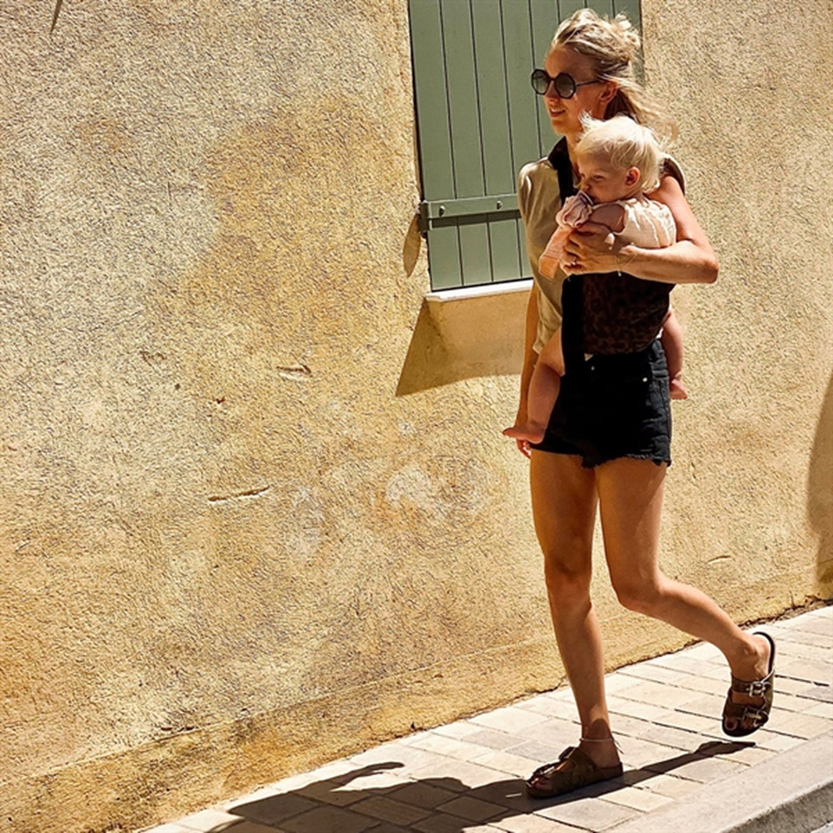 Wildride The Toddler Swing Bæresele Brown Leopard