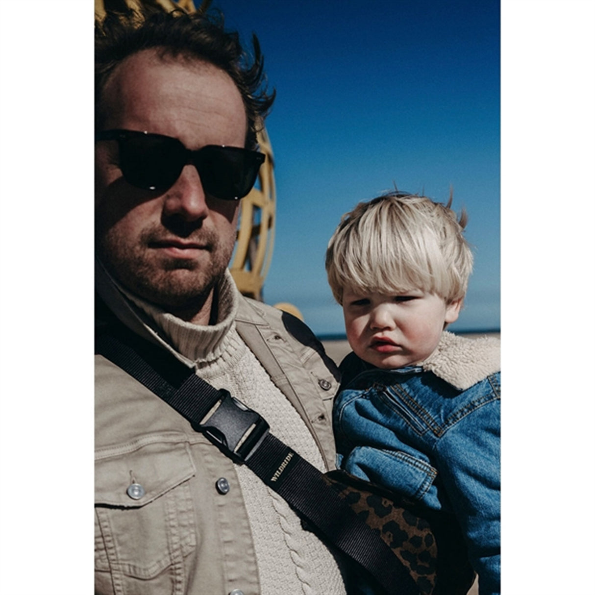 Wildride The Toddler Swing Bæresele Brown Leopard