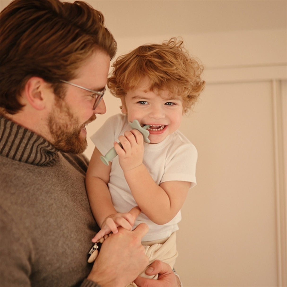 Mushie Tandbørste Star Cambridge Blue