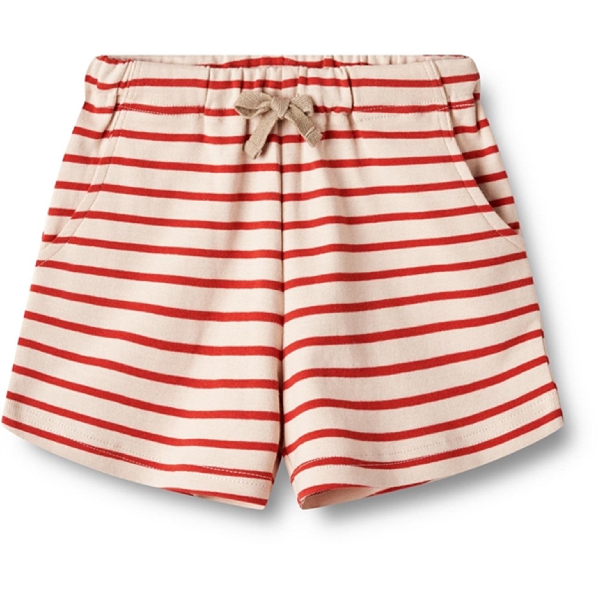 Wheat Red Stripe Jersey Shorts Kalle